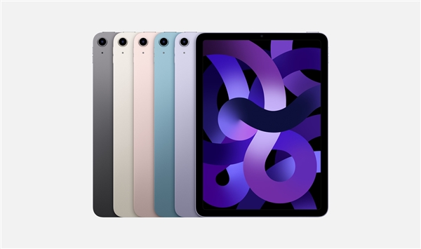 首次升级自研M1芯片！iPad Air 5今日开启预定：4399元起