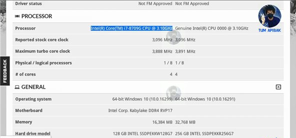 Intel&AMD合体CPU参数曝光