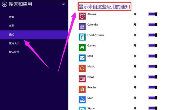 win8系统启用免打扰功能的办法