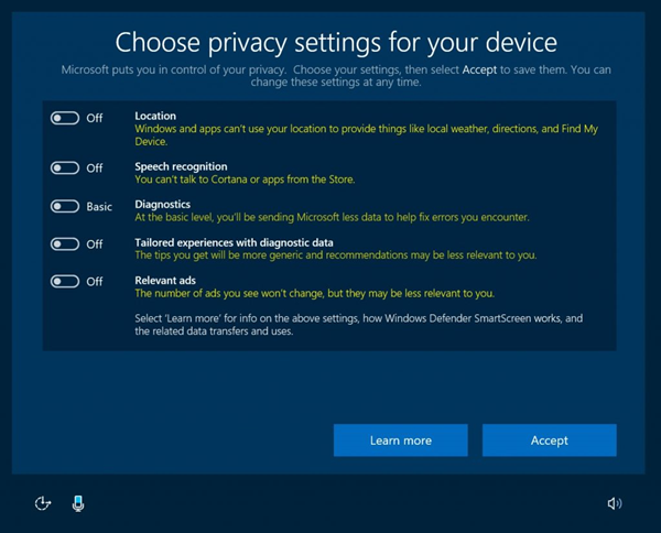 Windows 10将允许用户查看并删除诊断数据