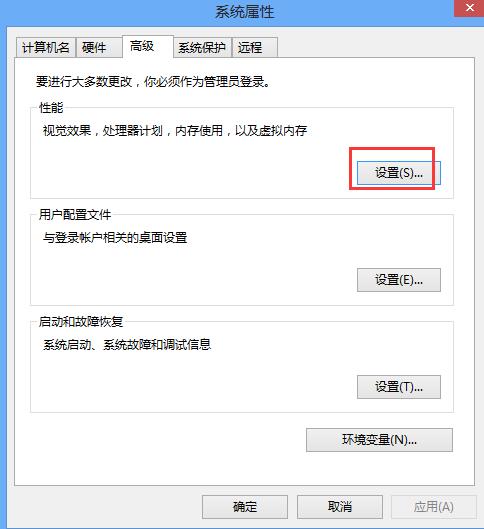 win8系统关闭视觉特效提升性能的技巧