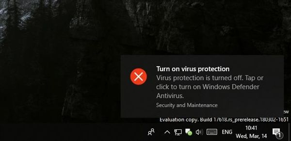 Windows 10解除杀毒软件限制