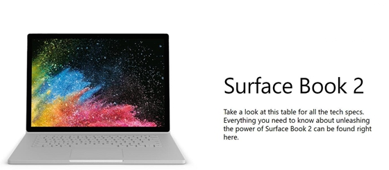 微软在全球多地开卖128GB硬盘Surface Book 2