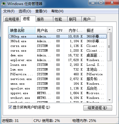 win7打开任务管理器快捷打开方式