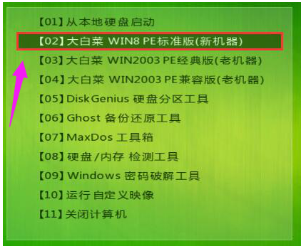 大白菜U盘重装笔记本win7系统教程