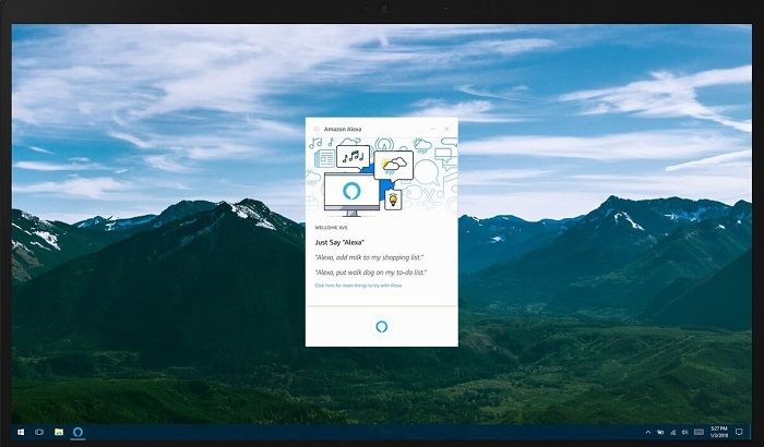 亚马逊为Windows 10设备开发UWP版Alexa应用程序