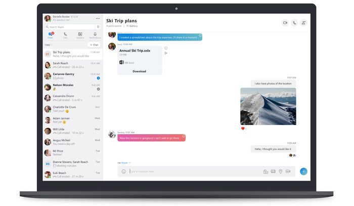 微软调整Skype设计理念 强调“简约而熟悉”