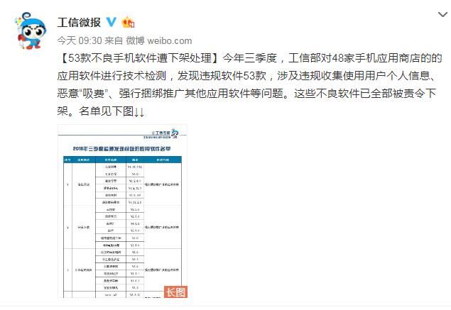 53款APP吸费，工信部：涉嫌违规已被责令下架