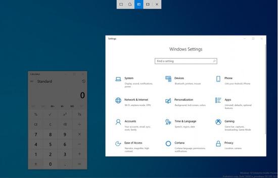 Windows 10 19H1新版截图工具和打印体验解析