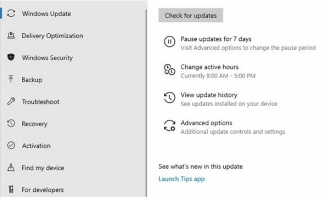 Windows 10 19H1升级理由之一：暂停更新、智能调整重启