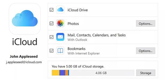 苹果iCloud Windows版更新：修复Wind10兼容性问题