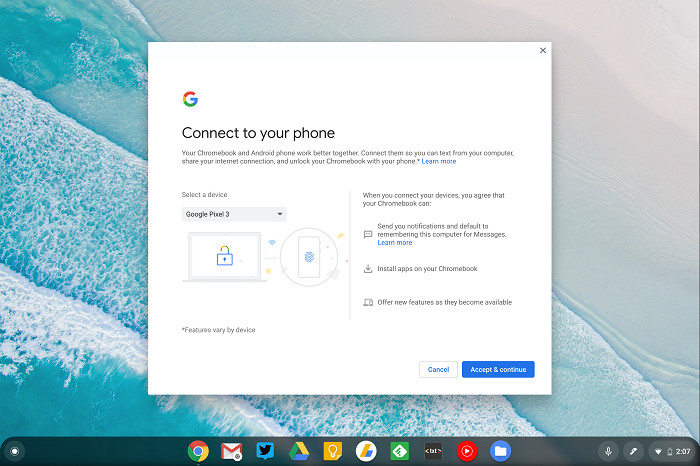 Chrome OS 71正式发布，带来更好Android协作功能