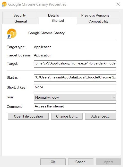 如何在Windows 10上尝鲜启用Chrome的黑暗模式