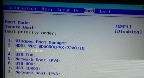详解BIOS下Secure Boot显示为灰色的解决方法